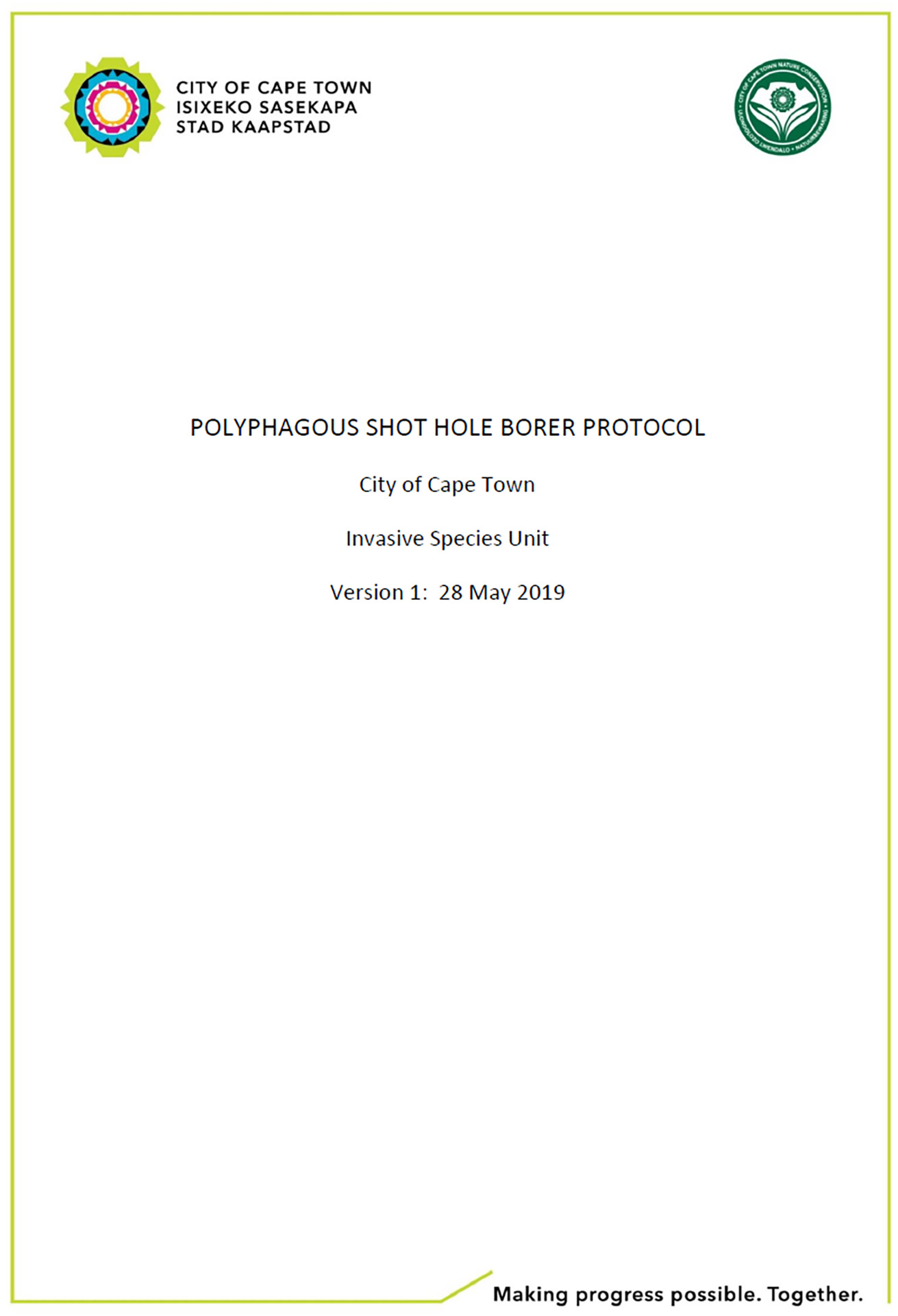 PSHB Management Protocol